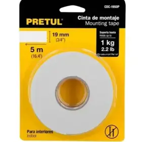 Imagen del producto Cinta doble faz 5m de la marca Pretul