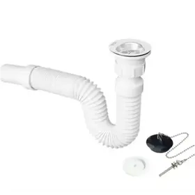 Imagen del producto Sifón Flexible Lavaplatos 1½” de la marca Generico