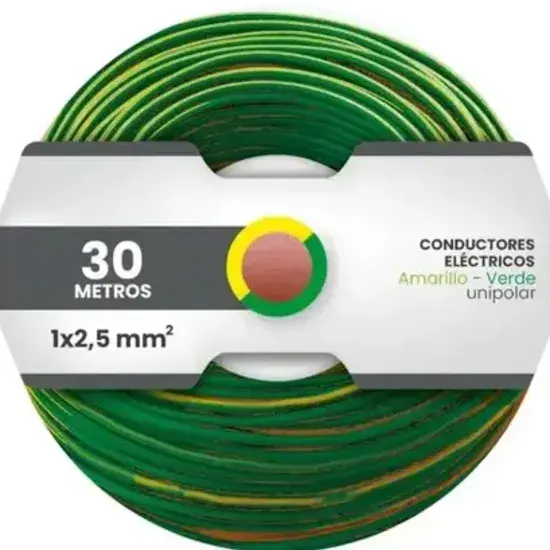 Imagen principal de Cable Unifilar 2.5 mm² x metro