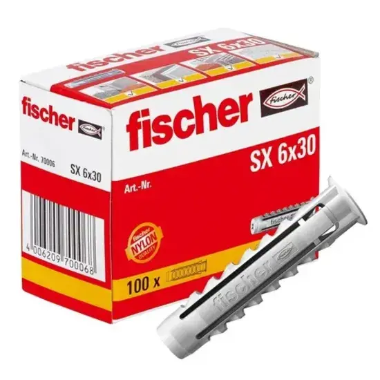 Imagen principal de Taco Fisher Universal 6mm (50 unds)